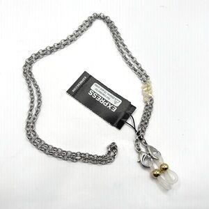 Express Silver Women's Eye Glass Chain